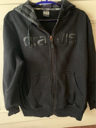 Sudadera Gravis Negra Talla M