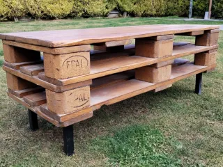 Mesa de centro elevable de palets Epal