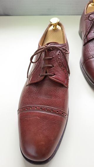 Scarpe Derby Pelle Uomo Tg 43