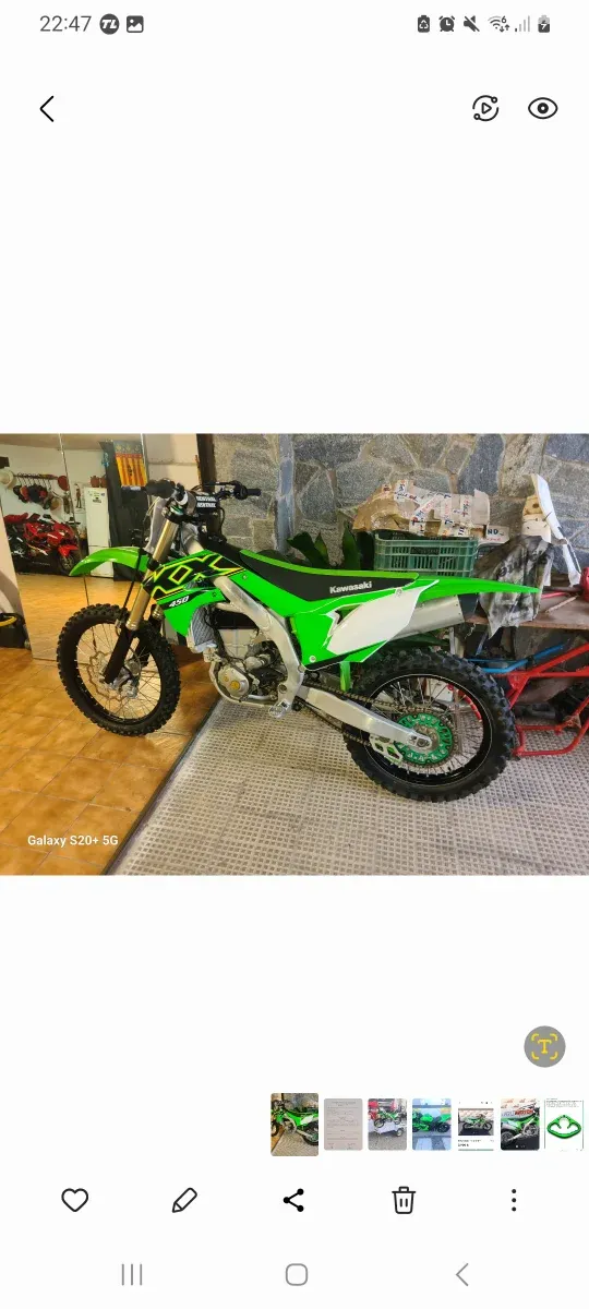 Kawasaki Kx 450 4T 2021! Acepto cambio por enduro!