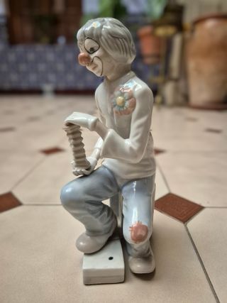 Figuras porcelana Tangra payasos