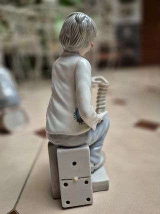 Figuras porcelana Tangra payasos