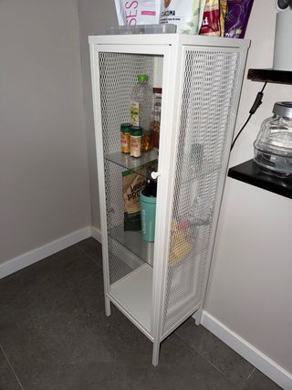 Vitrina Metálica y Cristal Ikea