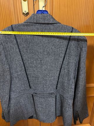 Chaqueta Elena Blanco Mujer Gris