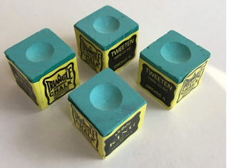 Giz de Snooker Triangle Chalk (4 unidades)