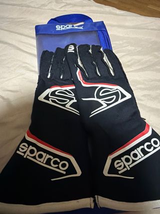 Guantes Sparco Arrow Azul/Rojo
