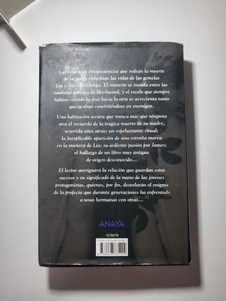 Libro " La profecía de las hermanas"