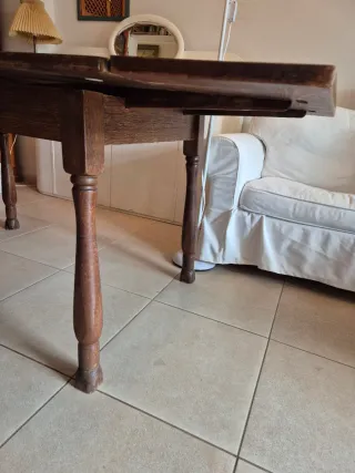 Mesa comedor VINTAGE madera maciza