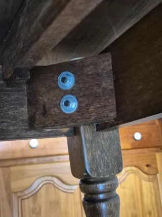 Mesa comedor VINTAGE madera maciza