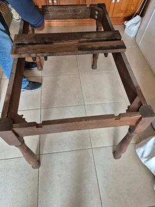 Mesa comedor VINTAGE madera maciza