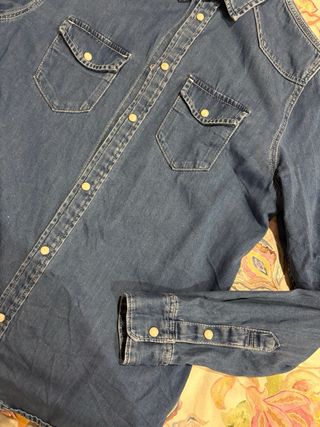 Camisa vaquera chico