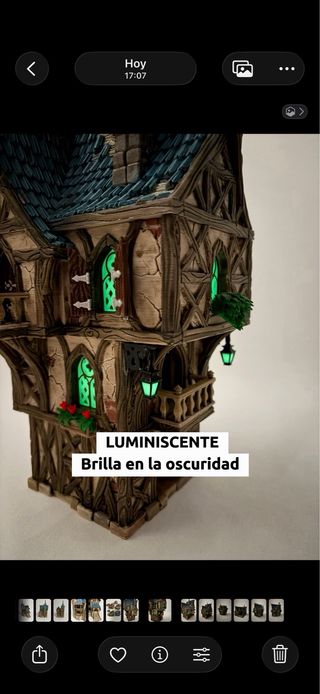 Maqueta ,Casa VGLY, diorama ,Feudo de Lucernas