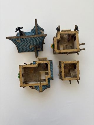 Maqueta ,Casa VGLY, diorama ,Feudo de Lucernas