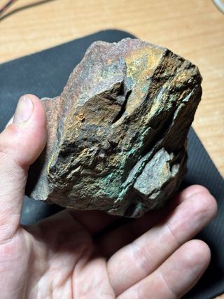 Magnetita con Malaquita de Huelva