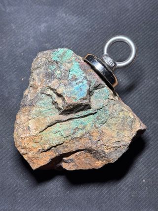 Magnetita con Malaquita de Huelva