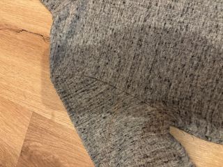 Jersey Bershka cuello alto gris fino