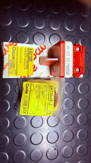 Interruptor Gave 2 Polos 16A 600V