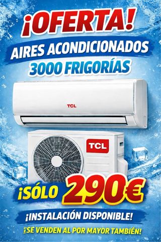 Aire Acondicionado TCL 3000 Frigorías