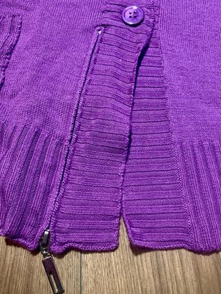 Cardigan lana merino vintage anni '90