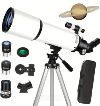 Telescopio Astronómico 80/600 Nuevo