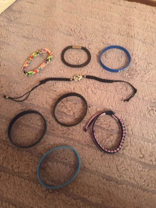 Lote de 7 pulseras