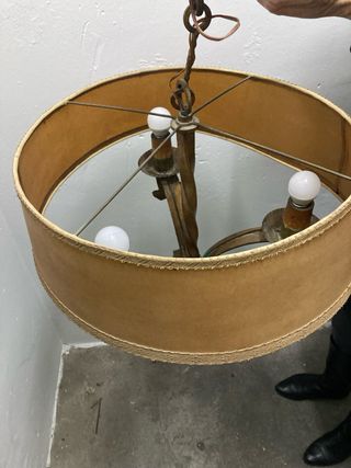 Lámpara de forja