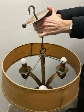 Lámpara de forja