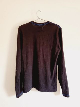 Camiseta T M Negra Blend Hombre