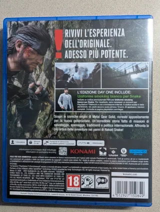 Metal Gear Solid A Snake Eater PS5 Ediz. Day One