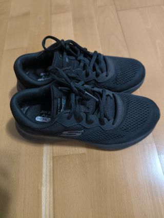 Zapatillas Skechers Deportivas Negras Talla 36