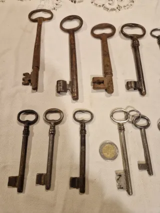 Llaves de varios tamaños