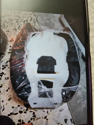 Asiento Harley Davidson Touring Negro/Rojo