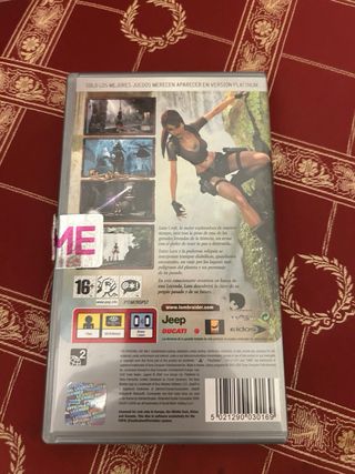 Lara Croft Tomb Raider Legend PSP