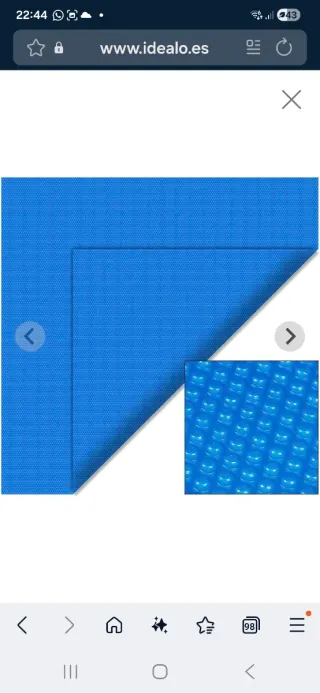 Piscina desmontable Intex con accesorios