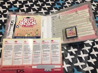 Juegos DS Brain Training y Big Brain Academy LEER