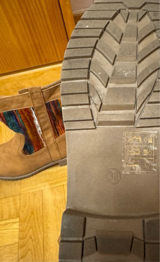 Botas Marypaz Marrones y Multicolor