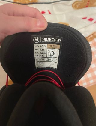 Botas Snowboard Nidecker Hombre Negro