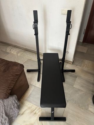 Banco de pesas negro