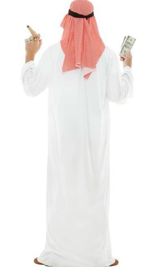 Disfraz jeque árabe talla L/42-44