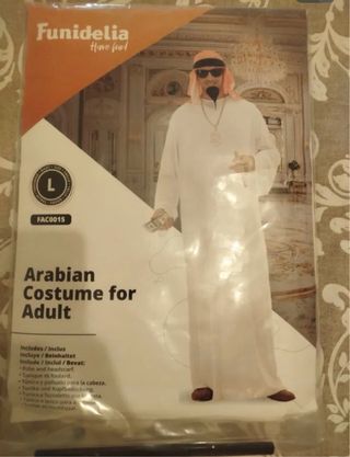 Disfraz jeque árabe talla L/42-44
