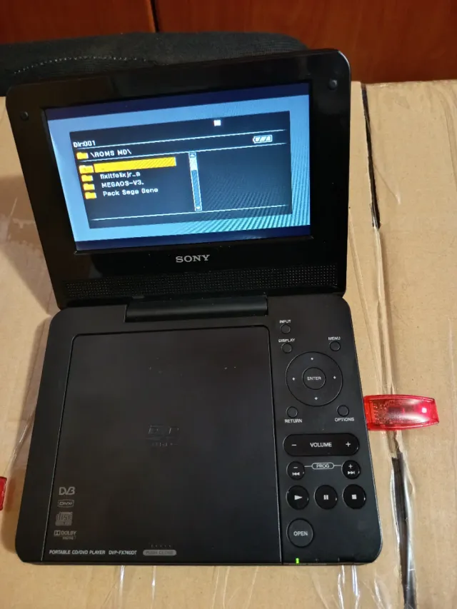 Reproductor CD/DVD Portátil Sony