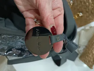 Borsa Made in Italy Semipelle è  Paillettes