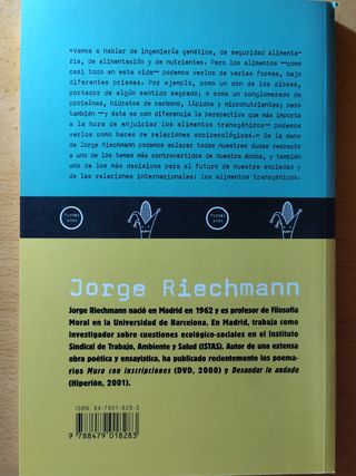 Dos libros: cont. electromagnética y transgénicos