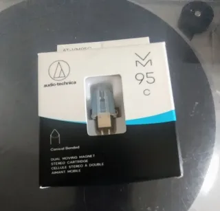 Nueva! Aguja + Cápsula Audio Technica AT VM95C
