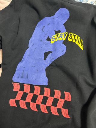 Sudadera Zara Negra Talla L