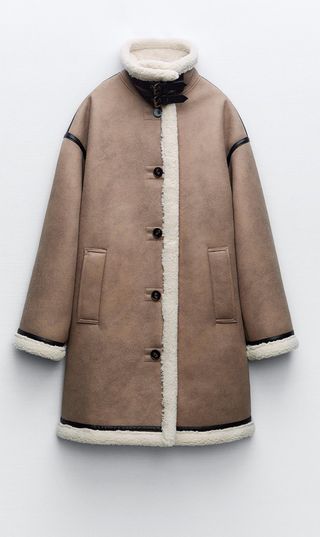 Abrigo doble faz botones.color vison