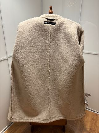 Abrigo doble faz botones.color vison