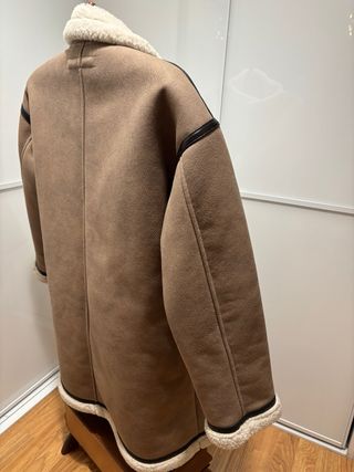 Abrigo doble faz botones.color vison