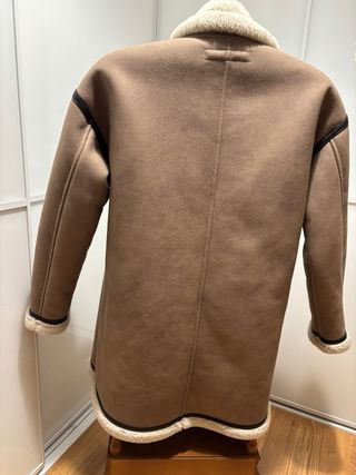 Abrigo doble faz botones.color vison