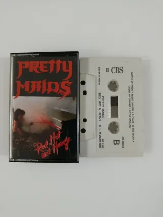 PRETTY MAIDS - Red, Hot & Heavy Cinta Cassette